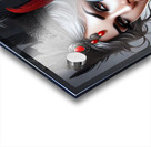 CROW WOMAN PORTRAIT   IMG 0430 Acrylic print