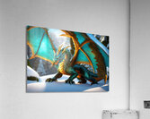 WINTER FOREST DRAGON   IMG 3071 BIG Acrylic Print