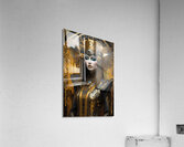 GEISHA KLIMT PORTRAIT   IMG 1264 Acrylic Print