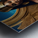 EGYPTIAN GODDESS PORTRAIT   IMG 6593 enhance 1.7x Metal print