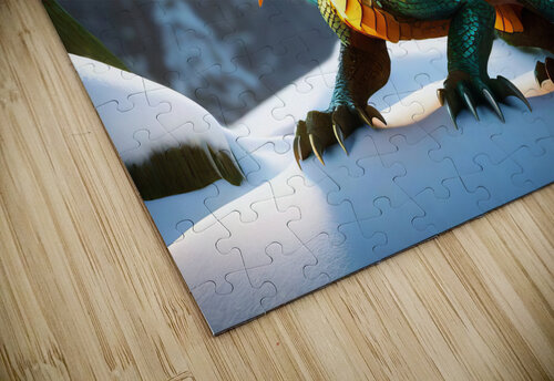 WINTER FOREST DRAGON   IMG 3071 BIG NikaLim puzzle