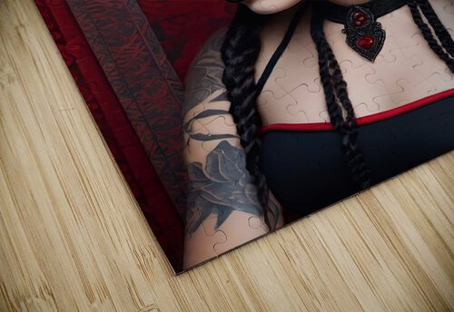 WEDNESDAY ADDAMS PORTRAIT   IMG 6485 NikaLim puzzle