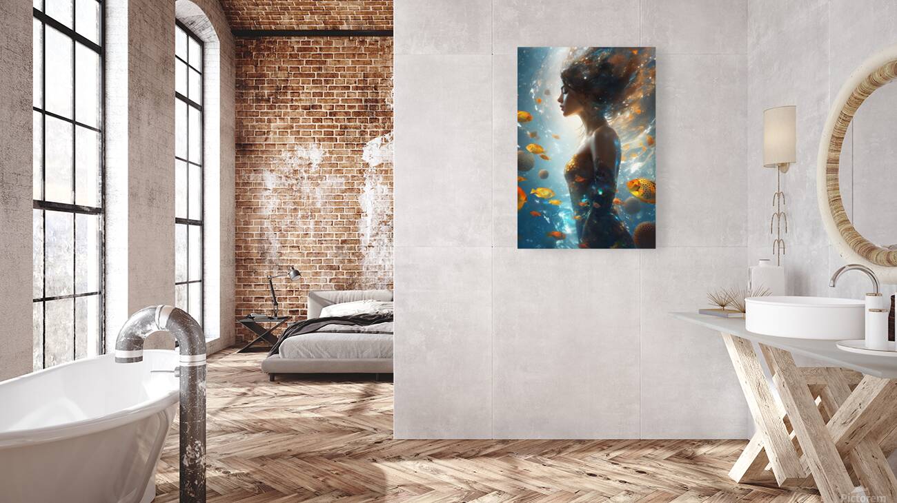 BEAUTIFUL GOLDEN WOMAN    IMG 2313 Reproduction