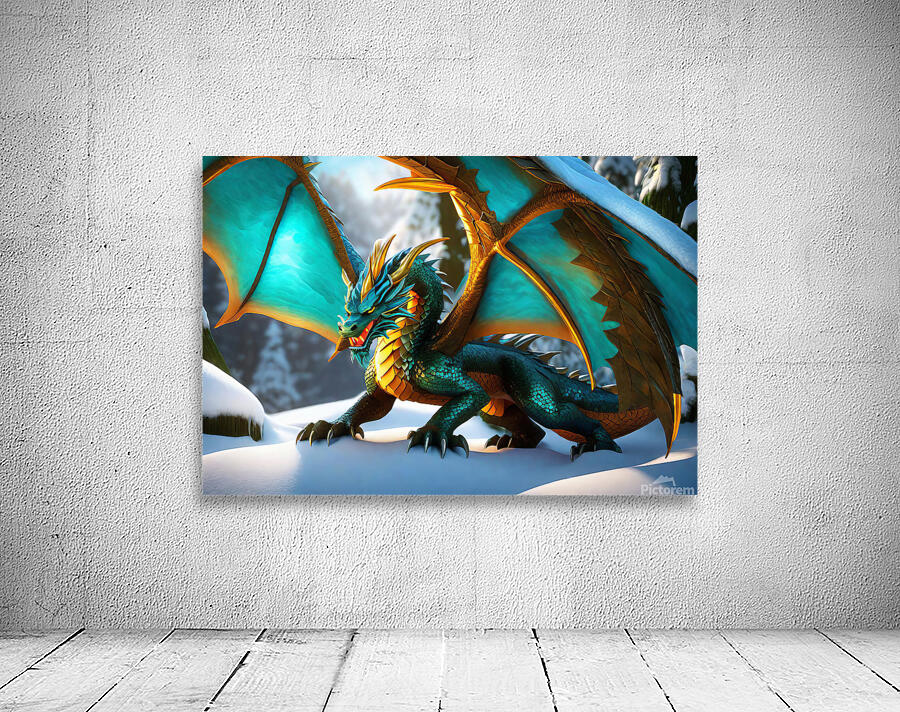WINTER FOREST DRAGON   IMG 3071 BIG Wall Preview