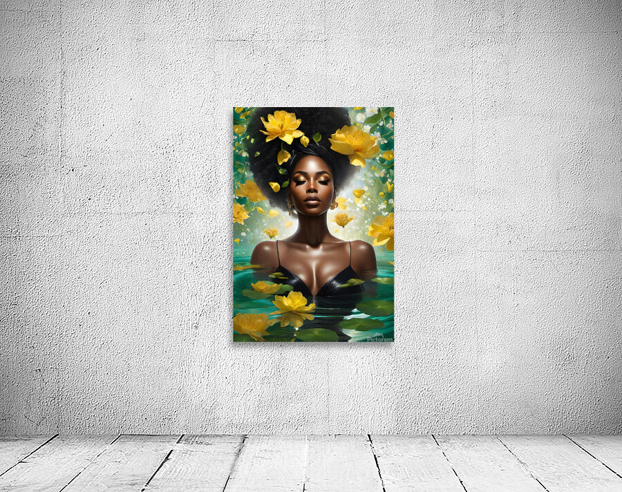 AFRICAN WOMAN PORTRAIT   IMG 9330 Wall Preview