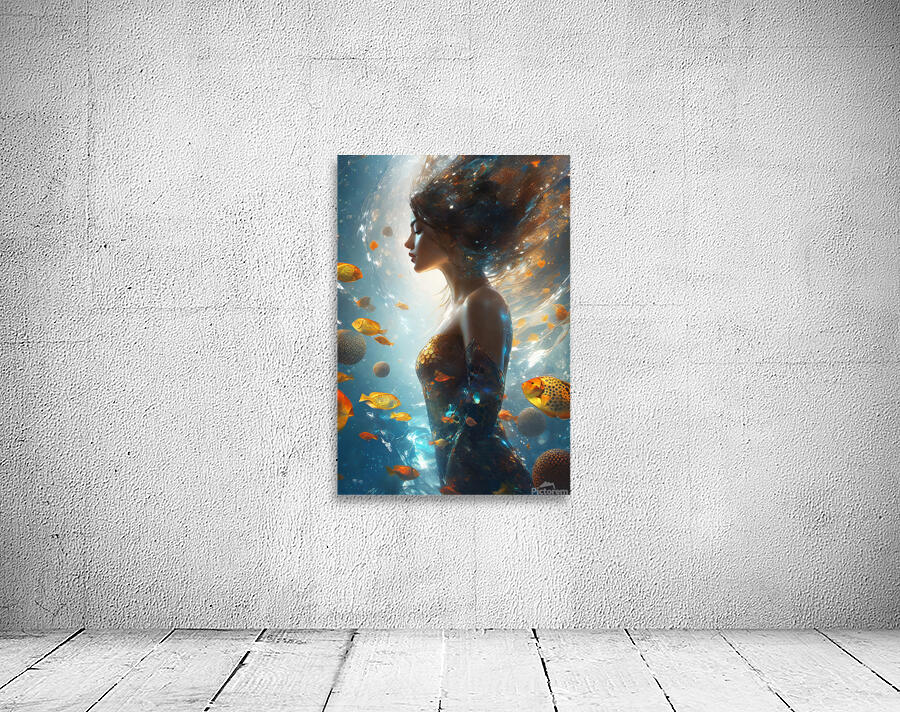 BEAUTIFUL GOLDEN WOMAN    IMG 2313 Wall Preview