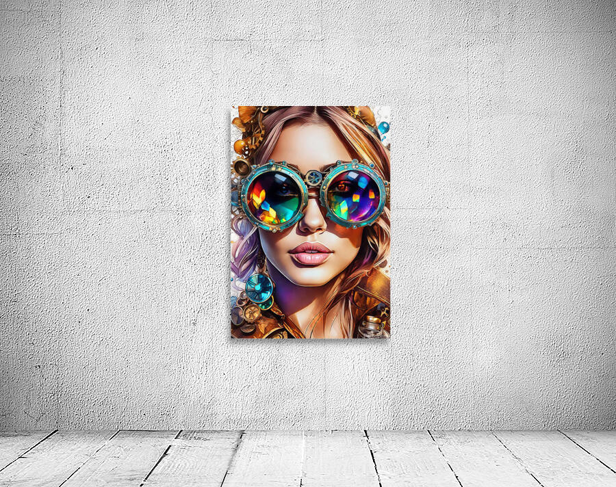 STEAMPUNK WOMAN PORTRAIT    IMG 1810 Wall Preview