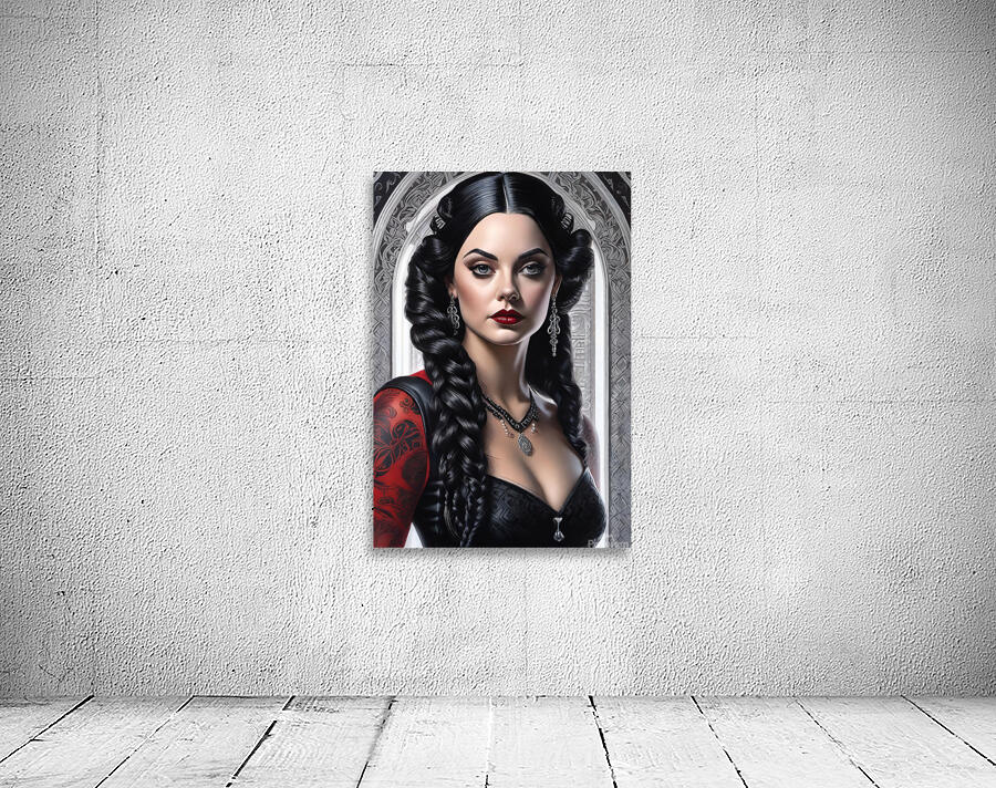 WEDNESDAY ADDAMS PORTRAIT   IMG 6506 Wall Preview