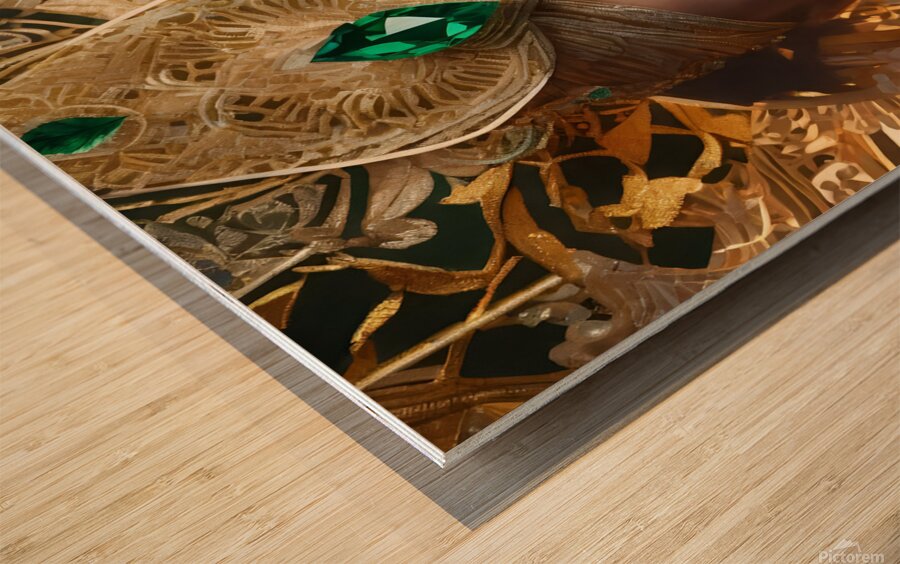 FASHION WOMAN PORTRAIT   IMG 7637 10x80 Wood print