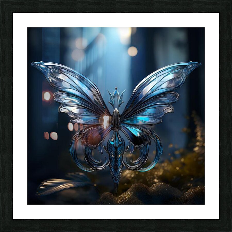 Spread your wing. Picture Frame print