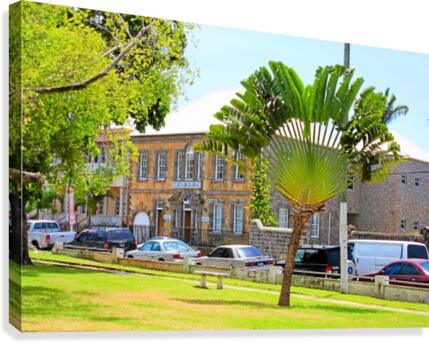 St Kitts Independence Square 3 Canvas Print