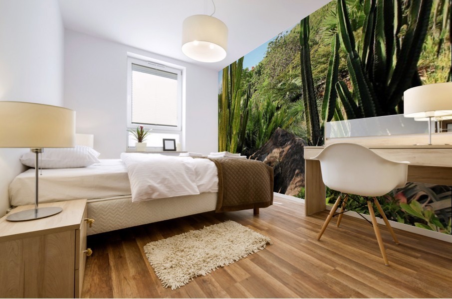 Nevis cactus Mural print