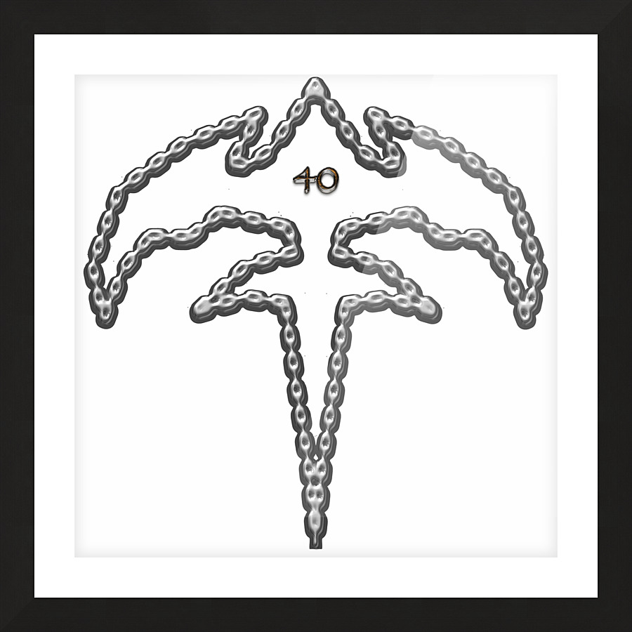 Tri Ryche - Melting Chrome Picture Frame print