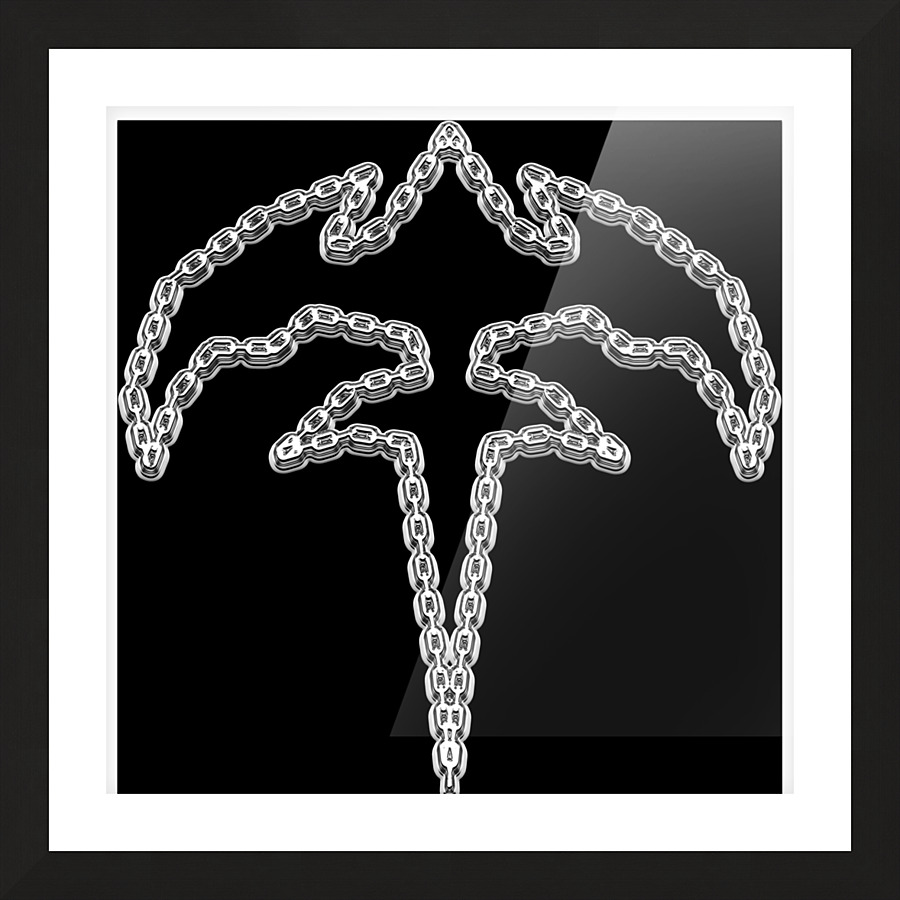 Tri Ryche -  ghost chrome Picture Frame print