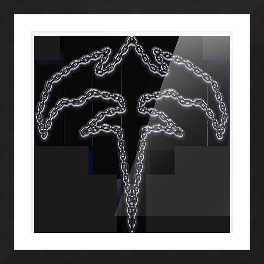 Tri Ryche - black rubber Picture Frame print