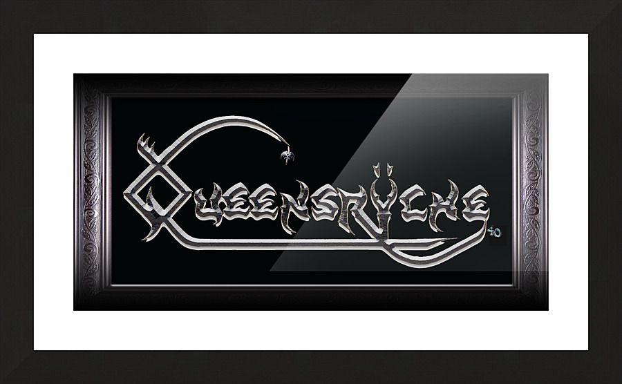 EP LOGO BW Framed Picture Frame print