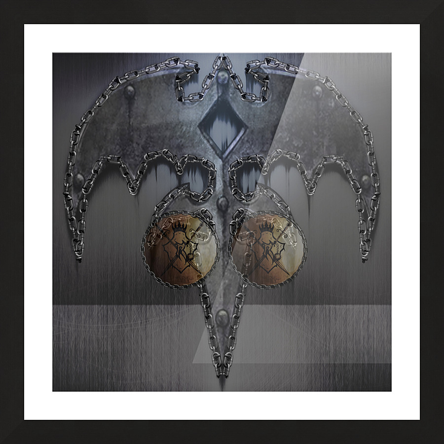 Tri Ryche - big BALLS Picture Frame print