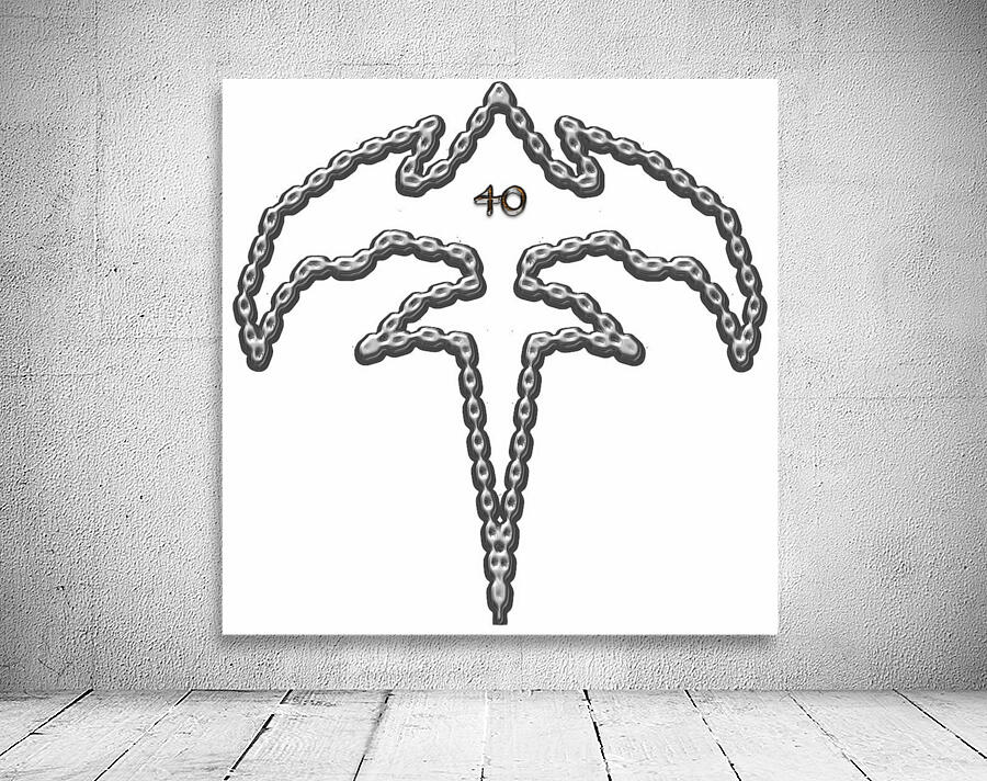 Tri Ryche - Melting Chrome Wall Preview