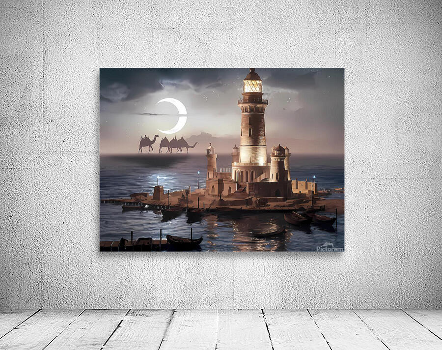 Alexandria Lighthouse Wall Preview