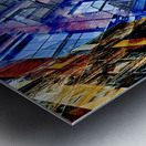 Decades in Glass Metal print