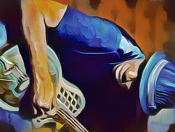 a man and his guitar Digital Download