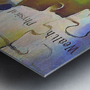 THE MISSING PIECE - SPIRITUAL Metal print