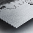 Pierced  Metal print