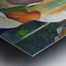 OLE TIME CARIBBEAN SCENES - BAKING IN DE MUD OVEN Metal print