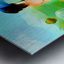 Retro Meets Beach Metal print