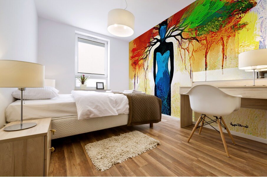 Tree Bleed Mural print