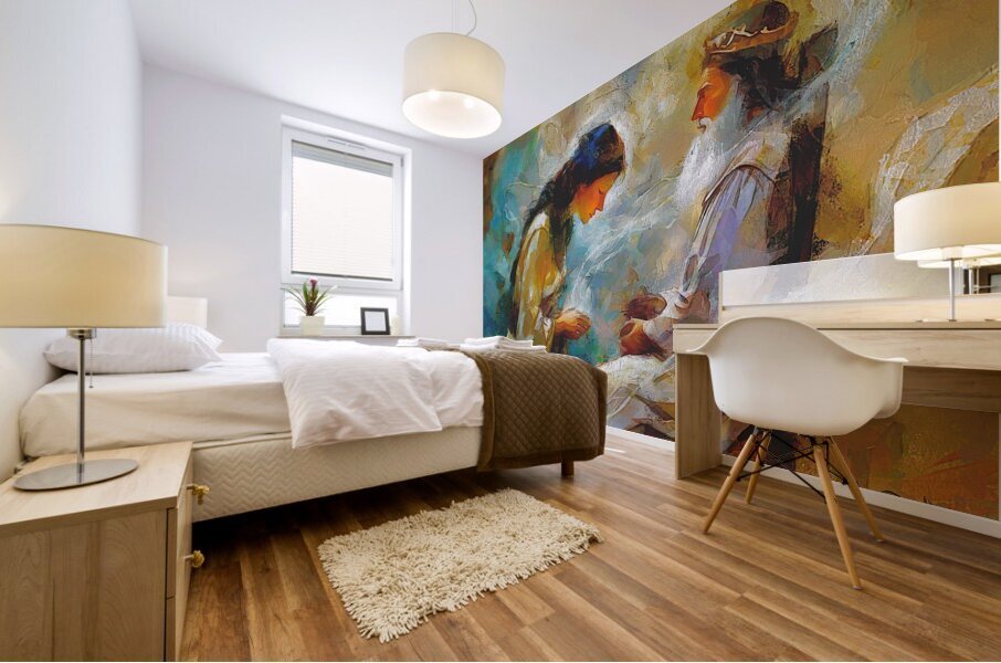 Esther and The King Mural print