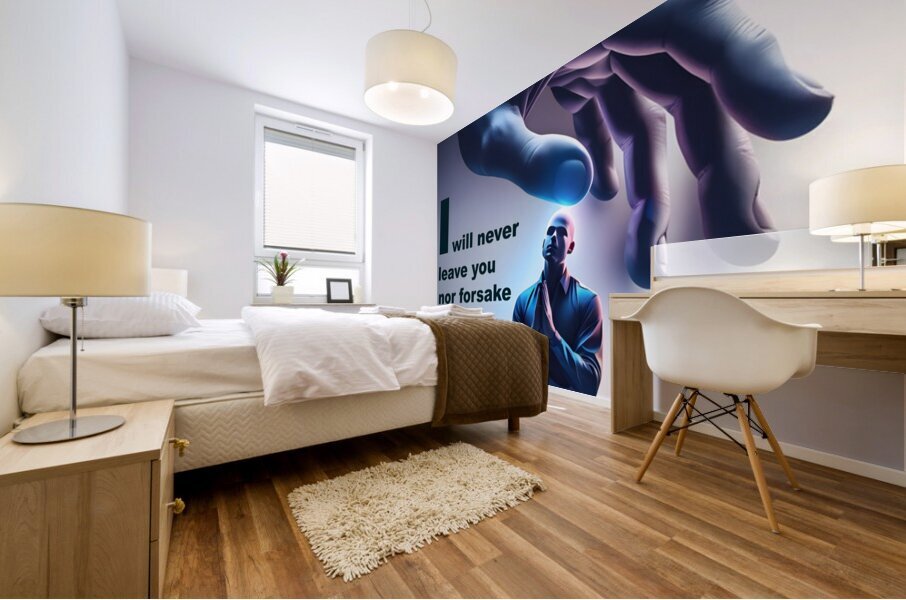 Never Leave You Impression murale