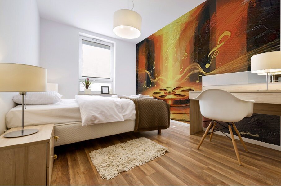 Real 2 Reel Mural print