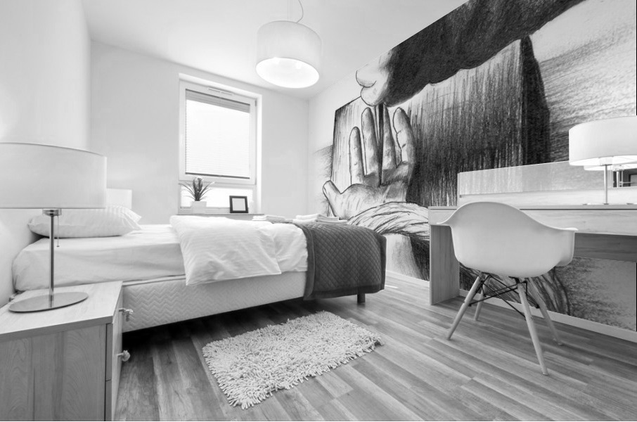 Pierced  Mural print