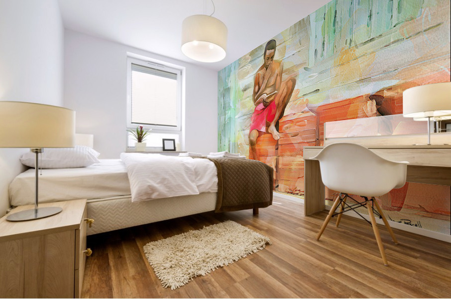 CARIBBEAN SCENES - DIAMOND IN THE ROUGH Impression murale