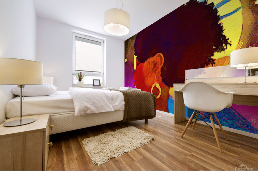 BREATHLESS Mural print