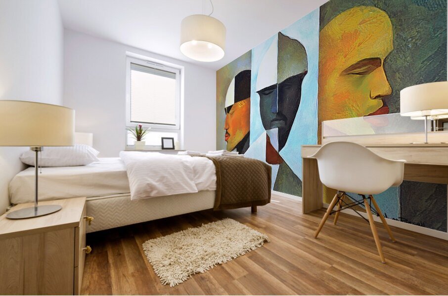 Different Races Different Faces 01 Impression murale