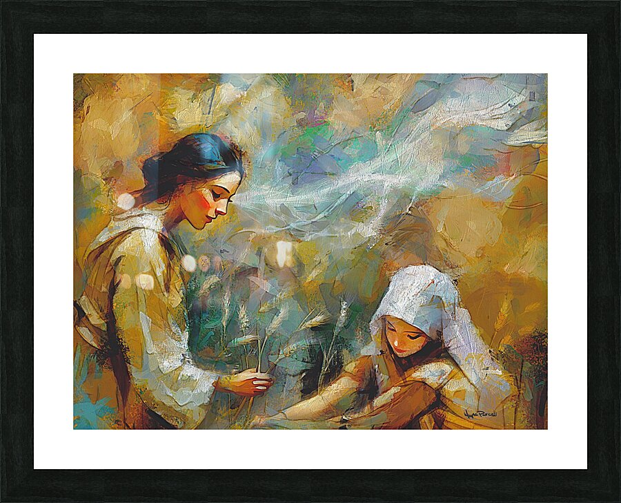 Naomi and Ruth Impression et Cadre photo