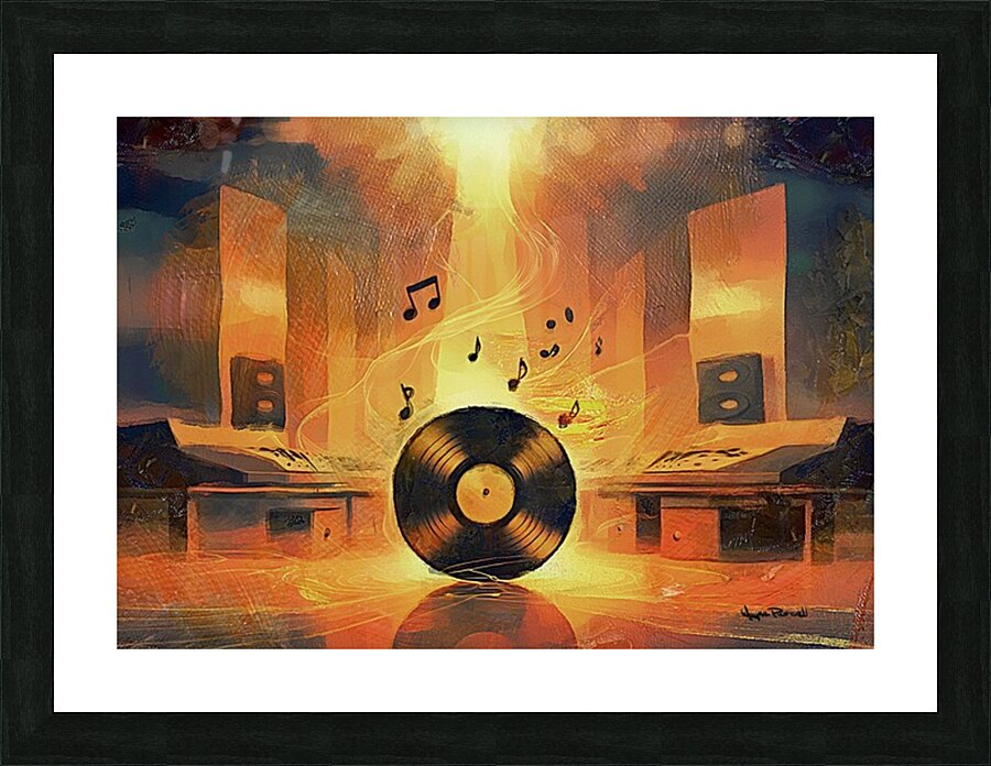 Studio Time Picture Frame print