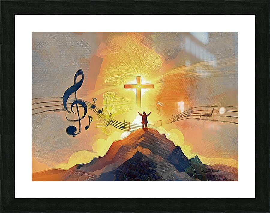 A Song of Joy Picture Frame print