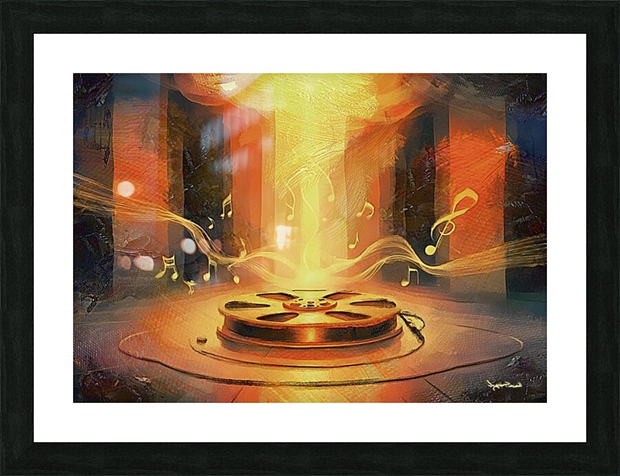 Real 2 Reel Picture Frame print