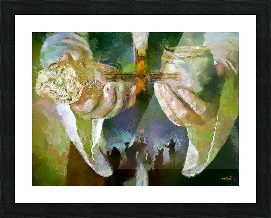 The Cross and the Feast Impression et Cadre photo