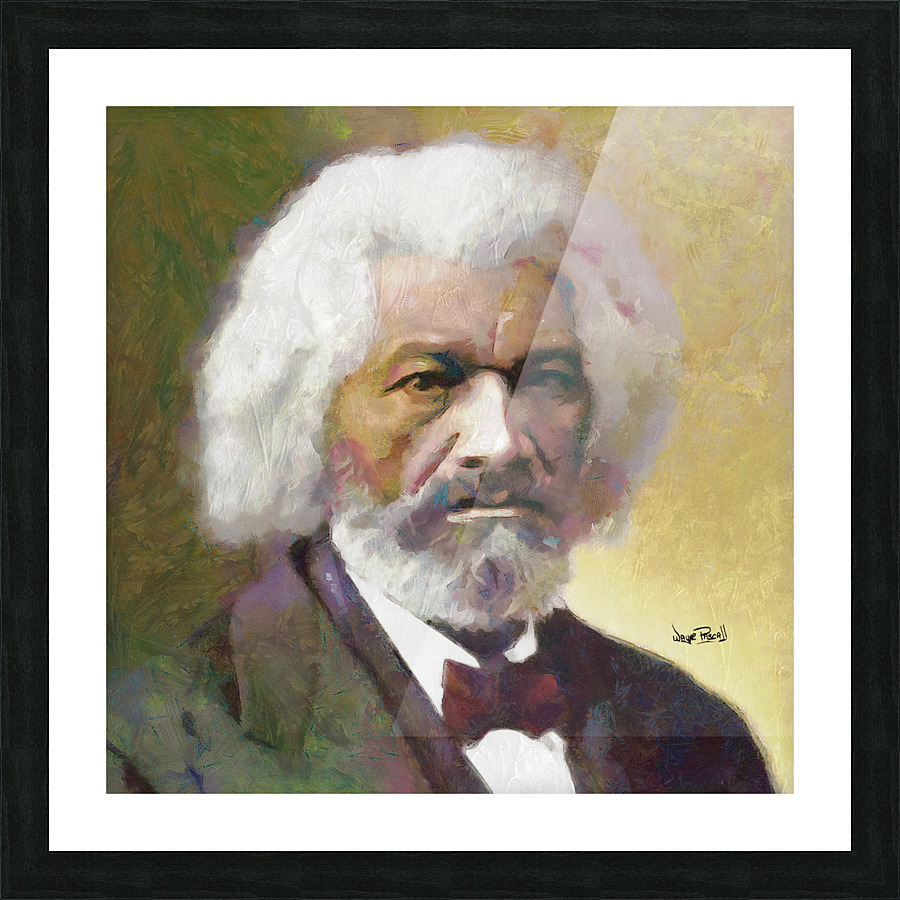 Frederick Douglasss Picture Frame print