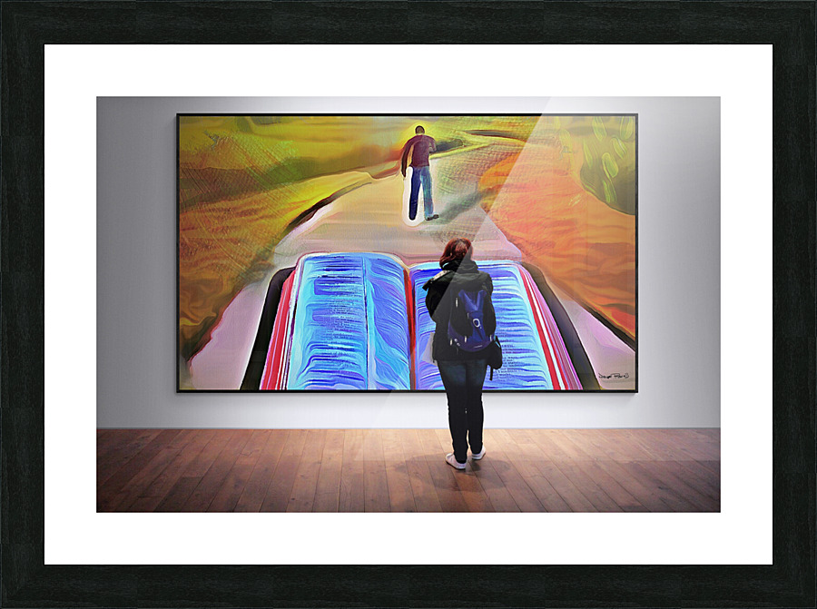 The Way  Picture Frame print