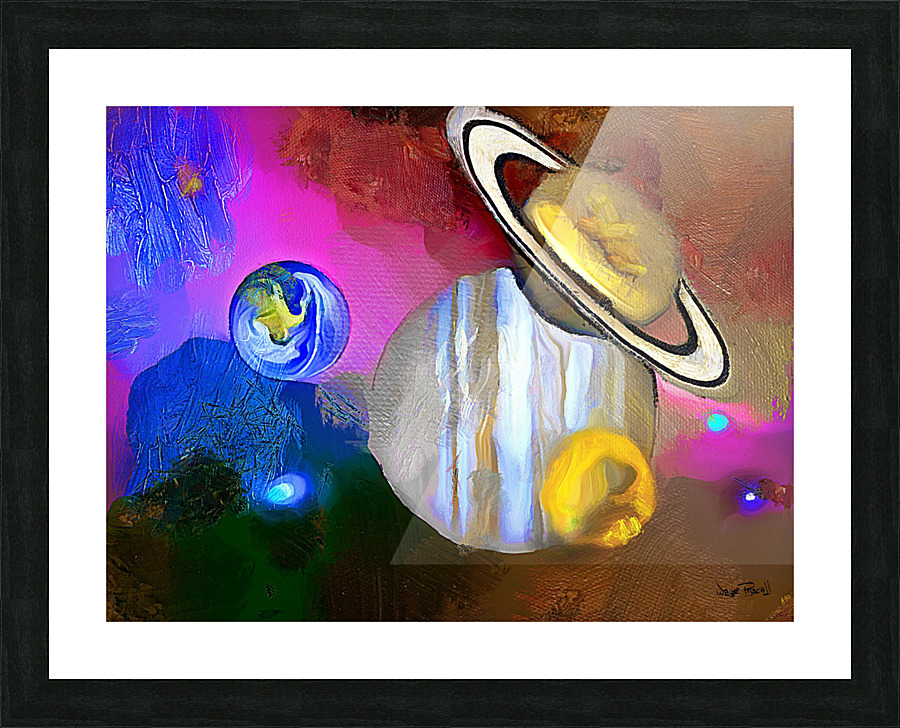 Lost in Space - 2 Picture Frame print