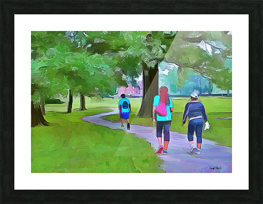 Walk in The Park Impression et Cadre photo