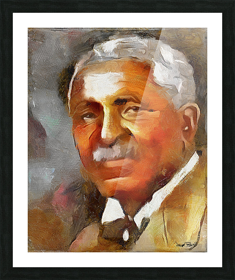 George Carver Picture Frame print