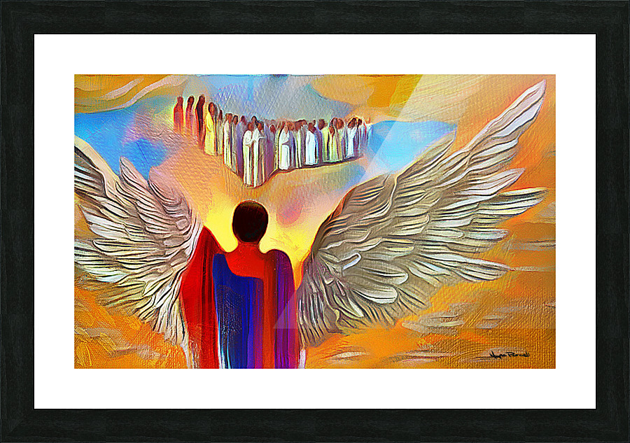 DREAMS OF HEAVEN - The Archangel Impression et Cadre photo