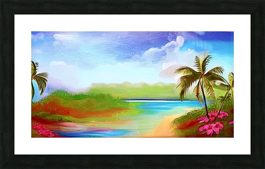 Tranquility Picture Frame print