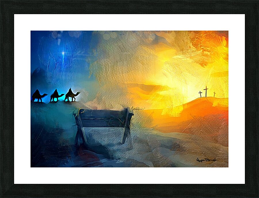 MANGER TO THE CROSS Impression et Cadre photo